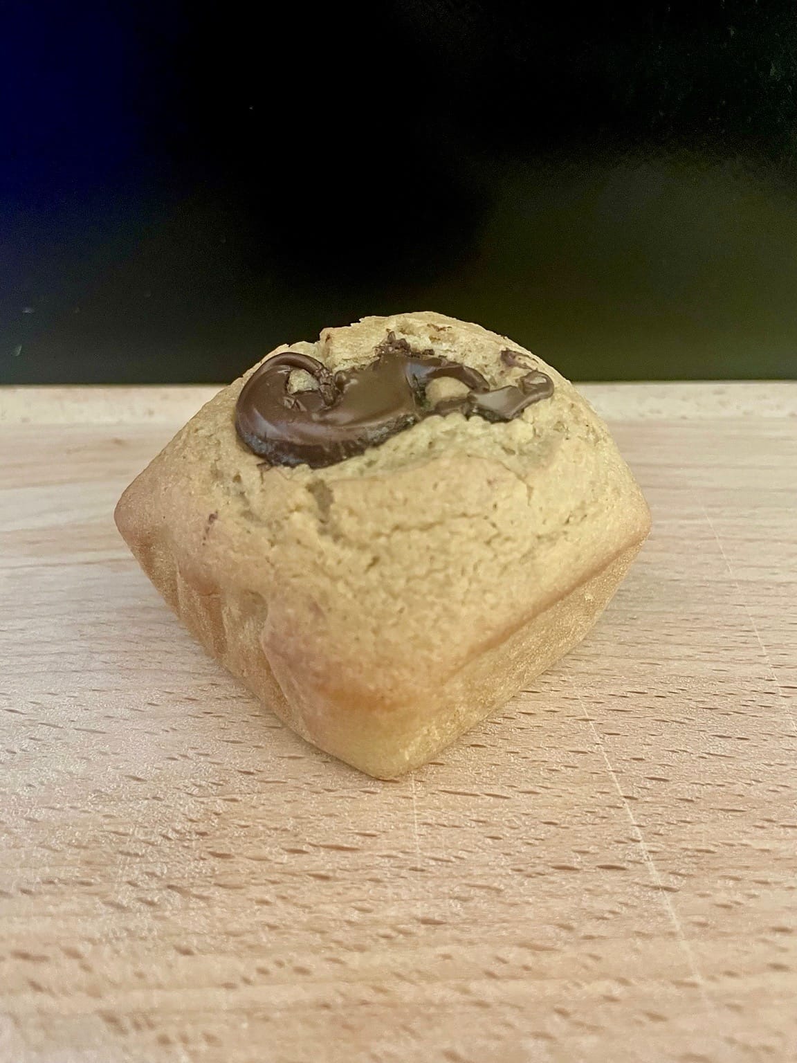 Cake vanille coeur Nocciolata sans gluten