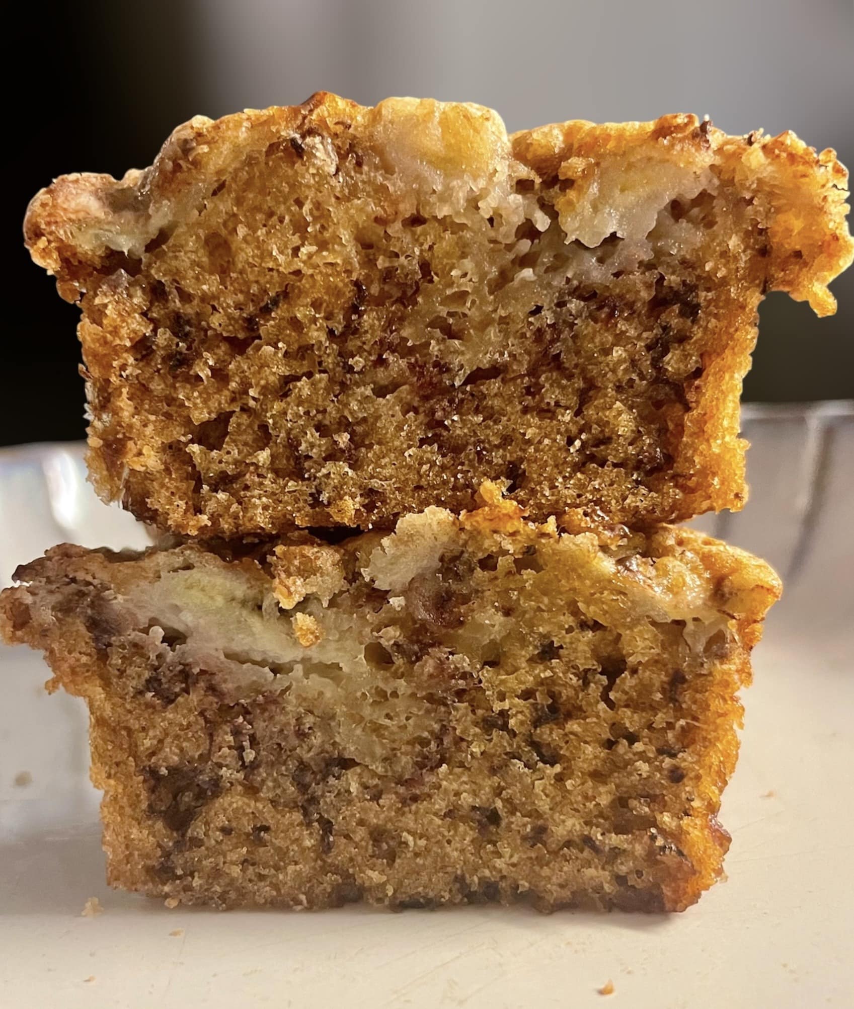 Banana Bread coupé en 2